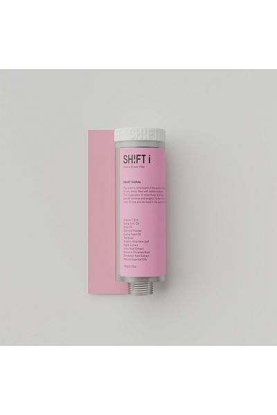 SHIFT Shift Filter - Heart Signal Scent Purifies water, keeps hair soft and prevents split ends. Suitable for regular showers.