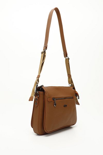GÖNDERİ(R) Women/Girls Tan Long Strap Shoulder Bag