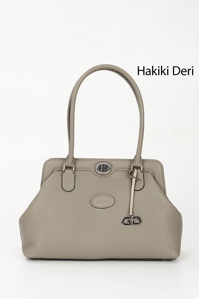 GÖNDERİ(R) Women/Girls Mink Floater Genuine Leather Hand and Shoulder Bag