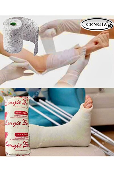 Cengiz BOZ Alçılı Sargı Bezi 10cm X 2mt