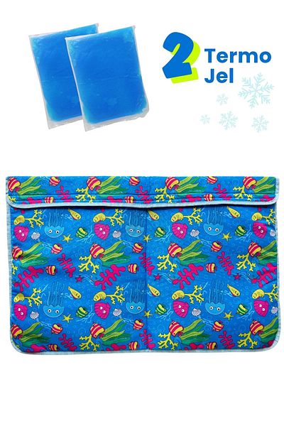 Havhav Medium Large Breed Dog Cooling Mat 70X50 |   Cooling Dog Mat Bed with 2 Thermo Gel