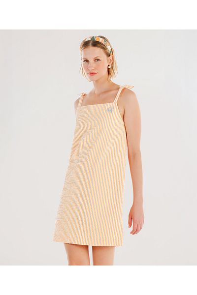 Yargıcı Strappy Embroidery Detailed Short Dress