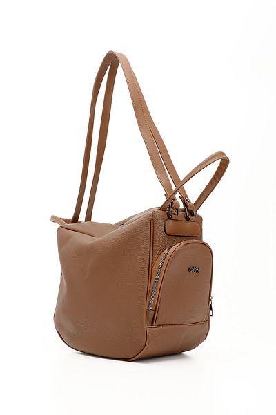 GÖNDERİ(R) Women/Girls Tan Hand Shoulder and Backpack