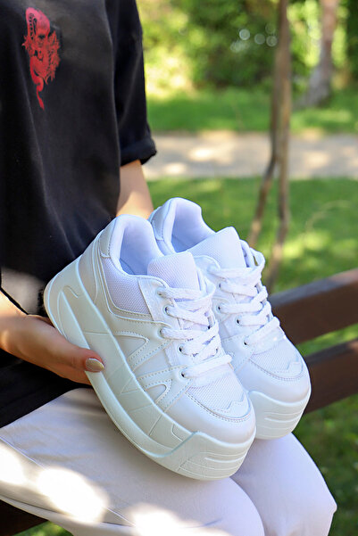 kajal ayakkabı Αθλητικά παπούτσια με κορδόνια SP 191 με ψηλή σόλα