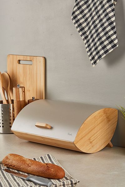 Perotti Dino Bamboo Bread Cabinet