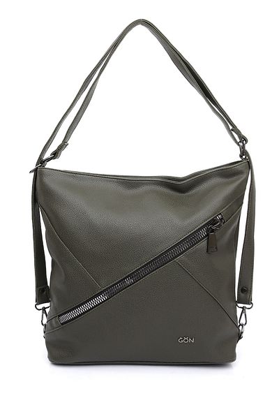 GÖNDERİ(R) Women/Girls Khaki Long Strap Shoulder and Backpack
