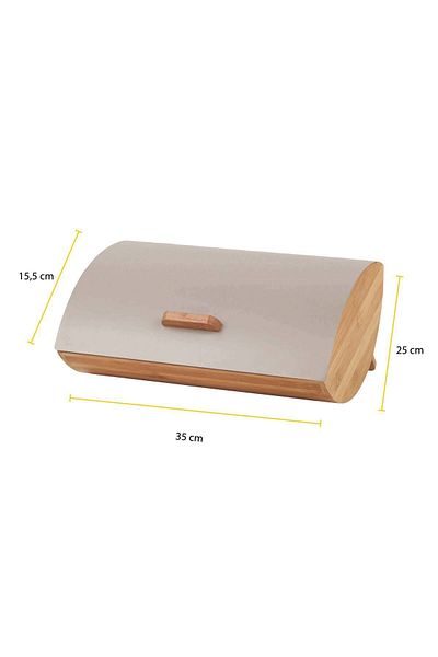 Perotti Dino Bamboo Bread Cabinet
