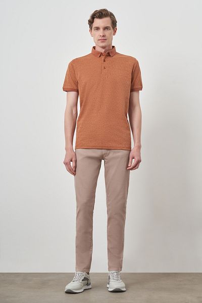 Morven Ανδρικό T-Shirt με γιακά πόλο Tile Trend