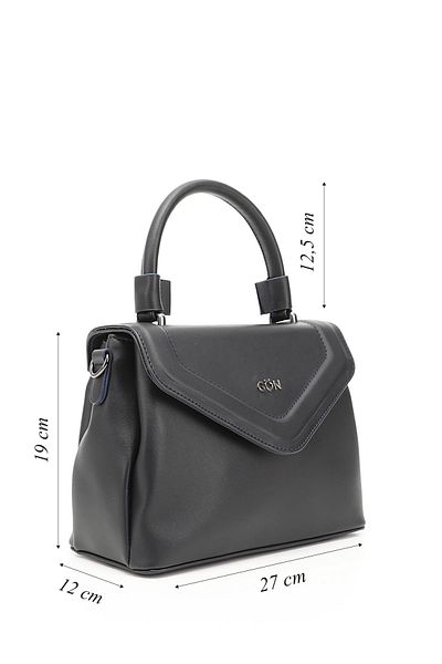 GÖNDERİ(R) Women / Girls Navy Blue Long Strap Hand and Shoulder Bag