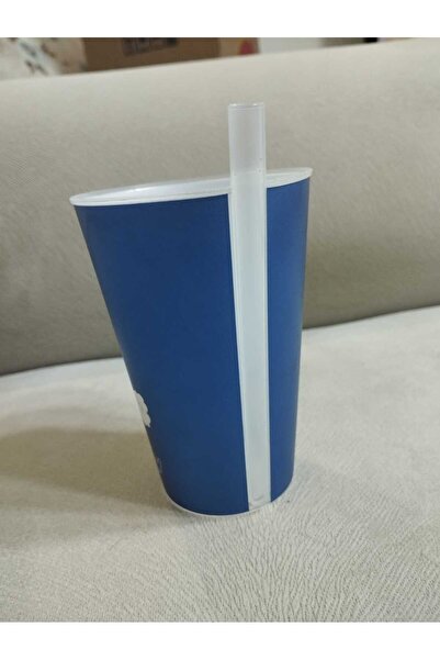 Gondol 2 Adet Erkek Çocuk Pipetli Kamışlı Bardak