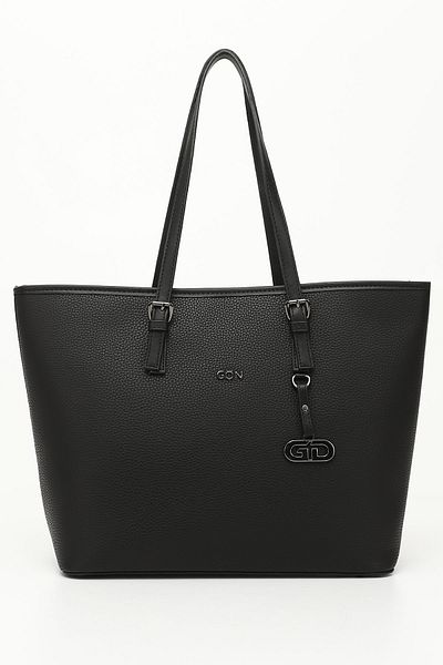 GÖNDERİ(R) Women/Girls Black Shoulder Bag