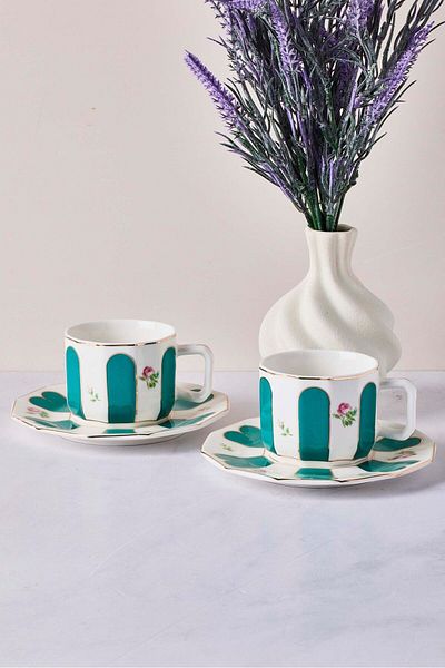 Perotti Novice 2-Person 4-Piece Porcelain Coffee Set
