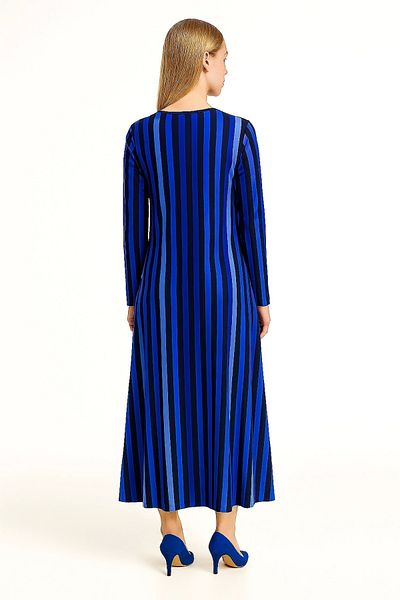 Invee Invee 6407 Model Navy Blue Knitwear Dress