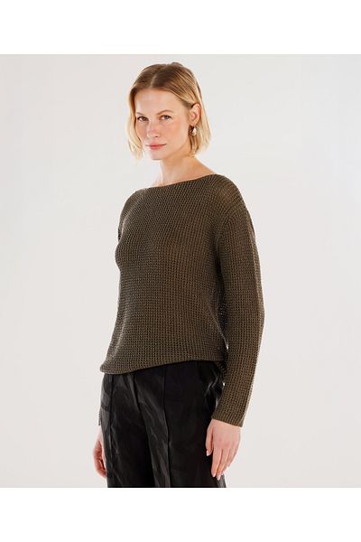 Yargıcı Boat Neck Sweater