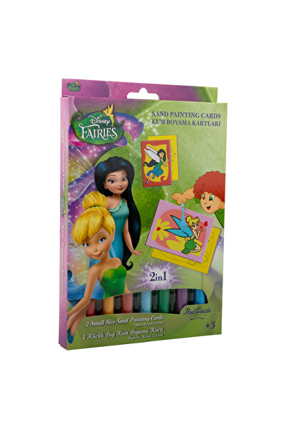 Red Castle Fairies 2 - بطاقات تلوين بلون رملي