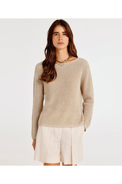 Yargıcı Boat Neck Sweater