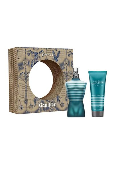 Jean Paul Gaultier Le Male Gift Set, Eau De Toilette, Men, 75 ml Eau De Toilette 75 ml Shower Gel