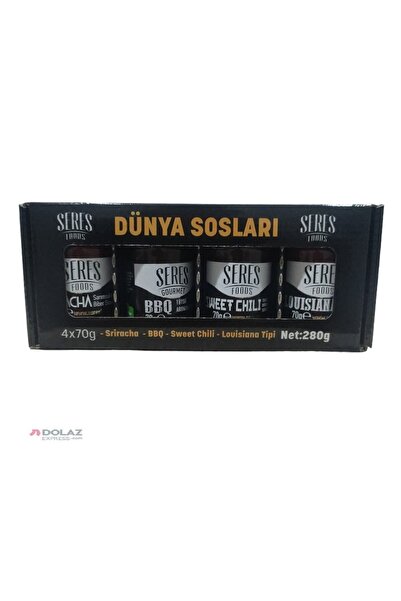 Seres Foods Dünya Sosları Seti 70gr X 4 Adet