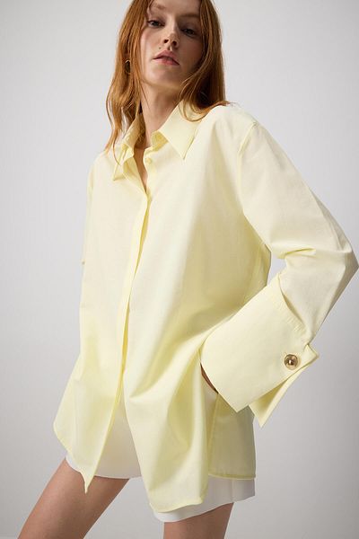 Touché Privé Wide Cuffed POPLIN SHIRT