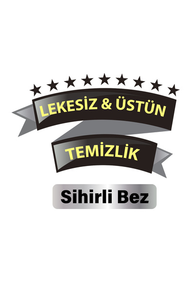 Happy Mikrofiber Premium Sihirli Cam Bezi 3 Adet X 2 Adet