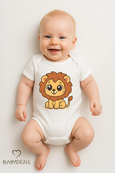BABYDEN'S بدلة أطفال من القطن بنسبة 100% على شكل حيوان لطيف للجنسين، بدلة صيف...