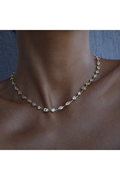 sirius jewelry 925s | Taşlı Choker Kolye