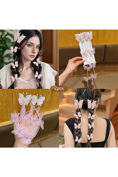 EliraToka Knitting Knittable Butterfly Model Clamp Buckle Double