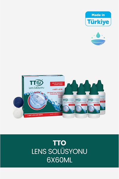 TTO Lens Solution 6x60 ml 360 ml 02/2026