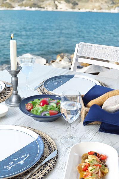 Keramika Bodrum Series Nordic Serving Plate 28 cm 6 Pieces 22914-17