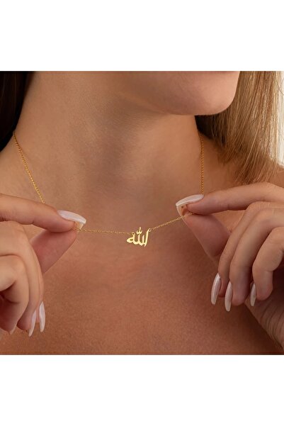 sirius jewelry 925s | Unisex Arapça Allah Yazılı Kolye
