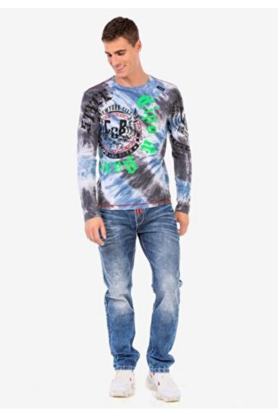 Cipo&Baxx Світшот Cl476 Neon Desenli