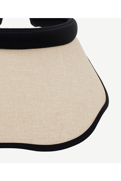Yargıcı Straw Visor Hat