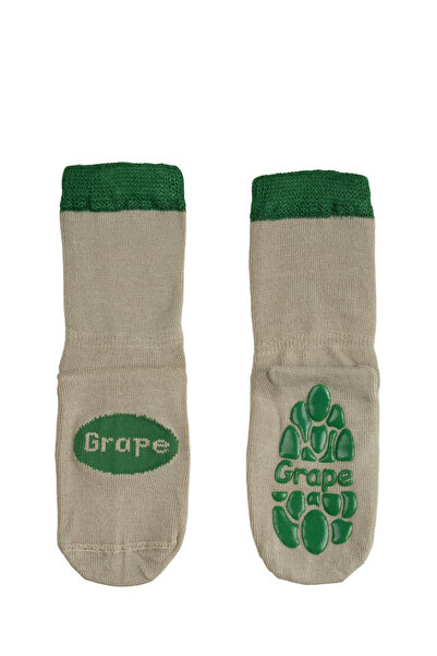 Pico Baby Kaydırmaz Tabanlı Bambu Bebek Çorapları | Üzüm Desenli | 0-3 Yaş | ...