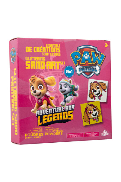 Red Castle Eğitici Ve Eğlenceli Paw Patrol Advanture Bay Legends Kum Etkinlik...