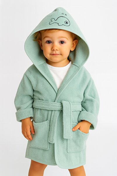 EIFIN Hooded Bamboo Children's Bathrobe Very Soft