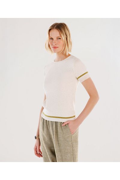 Yargıcı Crew Neck Short Sleeve Knitwear