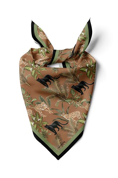 Modabutik Tiger Patterned Bandana
