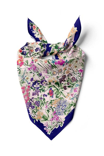 Modabutik A96 Floral Bandana