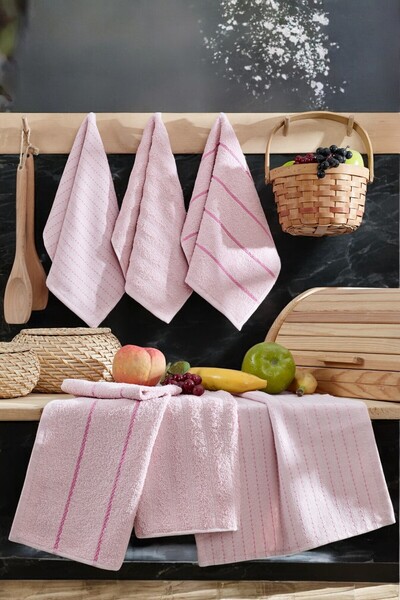 ROKO VİLLA Set de 6 prosoape de bucătărie