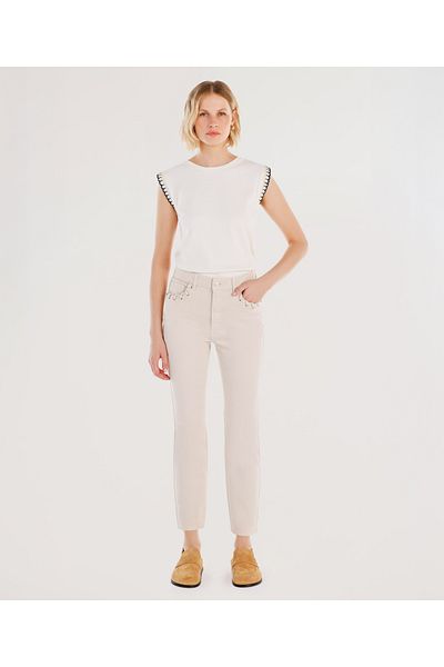 Yargıcı Slim Fit Trousers with Pocket Detail
