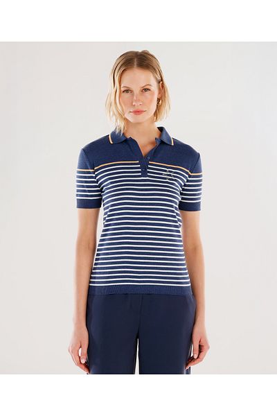 Yargıcı Polo Neck Short Sleeve Knitwear