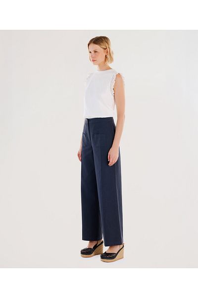 Yargıcı Loose Cut Trousers with Front Pockets