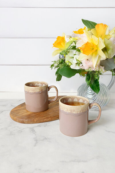 Keramika Shizen Cylinder Mug 10 cm 2 Pieces 620