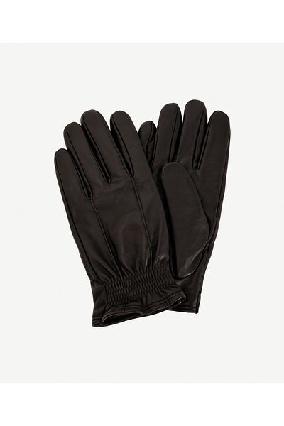 Yargıcı Shirred Leather Men's Gloves