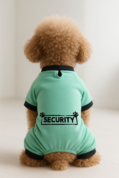 MPZ Pets Mint 4 Leg Jumpsuit Cat and Dog Outfit & Dress