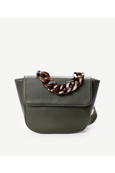 Yargıcı Chain detailed crossbody bag