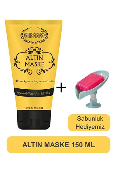 Ersağ Peelable Gold Mask 150 ml - Soap Dispenser Our Gift 287-07