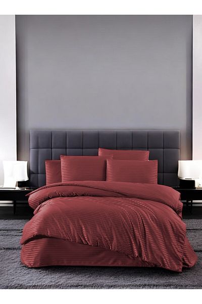Roko Satin Double Duvet Cover Set