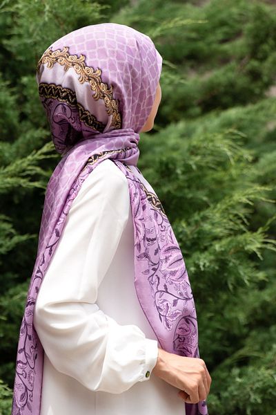 Vissona Σάλι 100% Silk Fresh