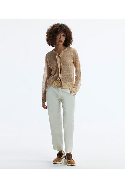 Yargıcı Straight Cut Embroidery Detailed Trousers